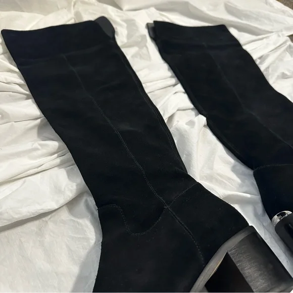 Michael Kors Black Over the Knee Boots - Picture 4 of 11